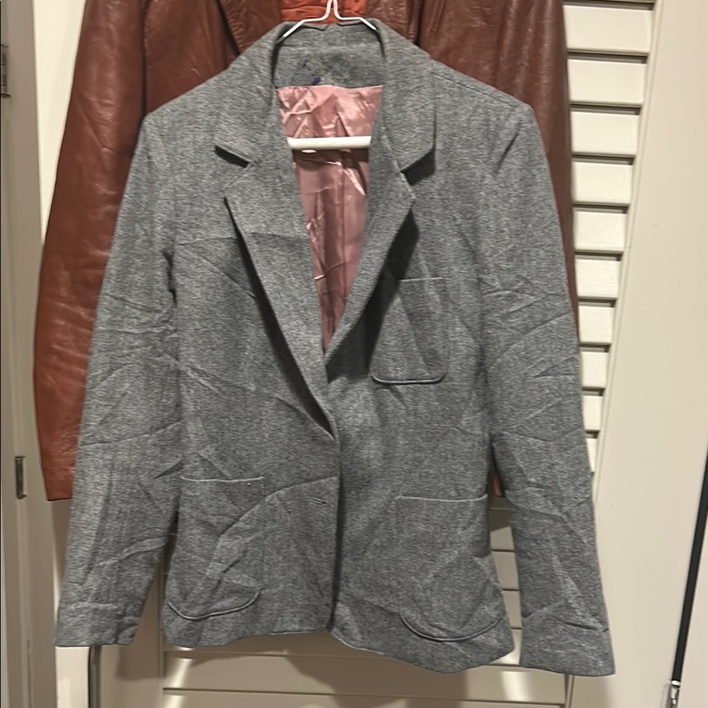 Gray Women's Blazer